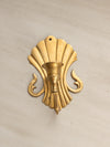 Small Brass Fancy Wall Sconce