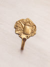 Small Brass Floral & Watering Can Hook