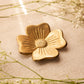 Small Brass Flower Shallow Dish or Figurine