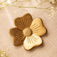 Small Brass Flower Shallow Dish or Figurine