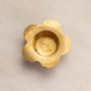 Small Brass Flower Votive or Tea Light Candleholder