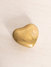 Small Brass Heart Lidded Dish