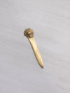 Small Brass Lion Head Letter Opener
