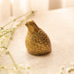 Small Brass Quail Bird Figurine