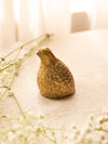 Small Brass Quail Bird Figurine