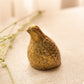 Small Brass Quail Bird Figurine