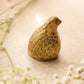 Small Brass Quail Bird Figurine