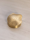 Small Brass Shell Hinged Lidded Dish