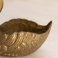 Small Brass Swan Dish with Neck Bent Down and Detailed Wings