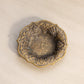Small Circular Brass Dish with Floral Designs (Made in Greece)