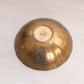 Small Scalloped Brass Bowl