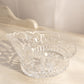 Small Clear Crystal Glass Elegant Tiara Crown Bowl