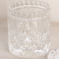 Small Clear Crystal Lidded Jar
