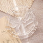 Small Clear & Frosted Mikasa Crystal Hummingbird Lidded Box