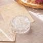 Small Clear & Frosted Mikasa Crystal Hummingbird Lidded Box