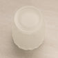 Small Clear Satin Glass Toothpick Holder with Floral Designs