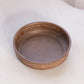 Small Dark Brown Floral & Branch Ceramic Shallow Bowl