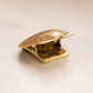 Small Gold Tone Metal Shell Clip