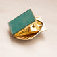 Small Gold Tone Metal Shell Clip