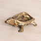 Small Gold Tone Metal Turtle Dish