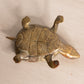 Small Gold Tone Metal Turtle Dish
