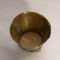 Small Lightweight Brass Dish with 3 Fancy Toes