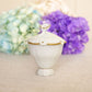 Vintage Limoges France Porcelain Off-White & Gold Floral Lidded Jar