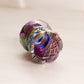 Fenton Purple Iridescent Carnival Glass Toothpick Holder