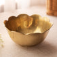 Small Scalloped Edge Brass Bowl