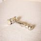 Small Silverplate on Brass Gavel Figurine