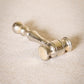 Small Silverplate on Brass Gavel Figurine