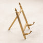 Small Simple Brass Folding Easel