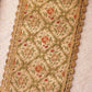 Vintage Extra Small Tapestry Fabric Floral Runner