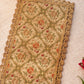 Vintage Extra Small Tapestry Fabric Floral Runner