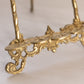 Tall Brass Easel with Birds on Top