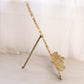 Tall Brass Easel with Birds on Top