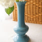 Vintage Tall Blue Ceramic Vase