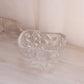 Tiffany & Co Floral Vine Thick Crystal Bowl