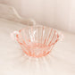 Vintage Anchor Hocking Old Cafe Small Pink Glass Handled Bowl