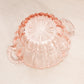 Vintage Anchor Hocking Old Cafe Small Pink Glass Handled Bowl