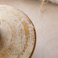 Vintage Haeger Gold Tweed Ceramic Lidded Round Footed Dish