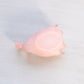 Vintage Boyd Pink Opaque Glass Swan Salt Cellar Toothpick Holder