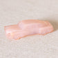 Vintage Boyd Glass Small Pink Opalescent Car Figurine