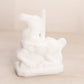 Vintage Boyd Small White Milk Glass Carousel Horse Figurine