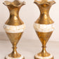 Vintage Brass and Mother of Pearl Details Bud Vase