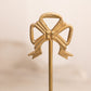 Vintage Brass Bow Card or Picture Holders (Set of 2)