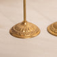 Vintage Brass Bow Card or Picture Holders (Set of 2)