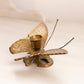 Vintage Brass Butterfly Taper Candleholder