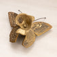 Vintage Brass Butterfly Taper Candleholder