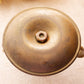 Vintage Brass Double Handled Chamberstick Candleholder